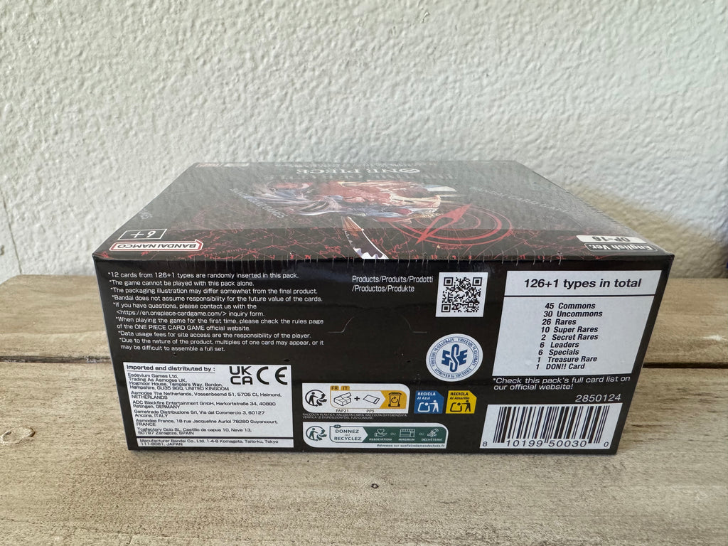 One Piece Op-16 Booster Box Sealed