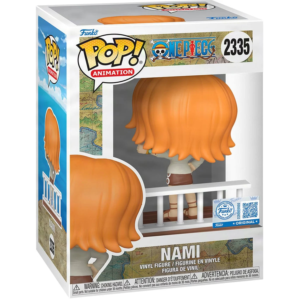 One Piece Straw Hat Pirates Nami Funko Pop! Vinyl Figure #2335 - Entertainment Earth Exclusive