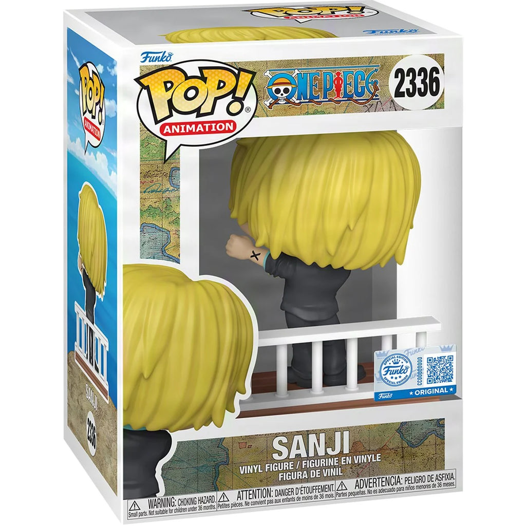 One Piece Straw Hat Pirates Sanji Funko Pop! Vinyl Figure #2336 - Entertainment Earth Exclusive